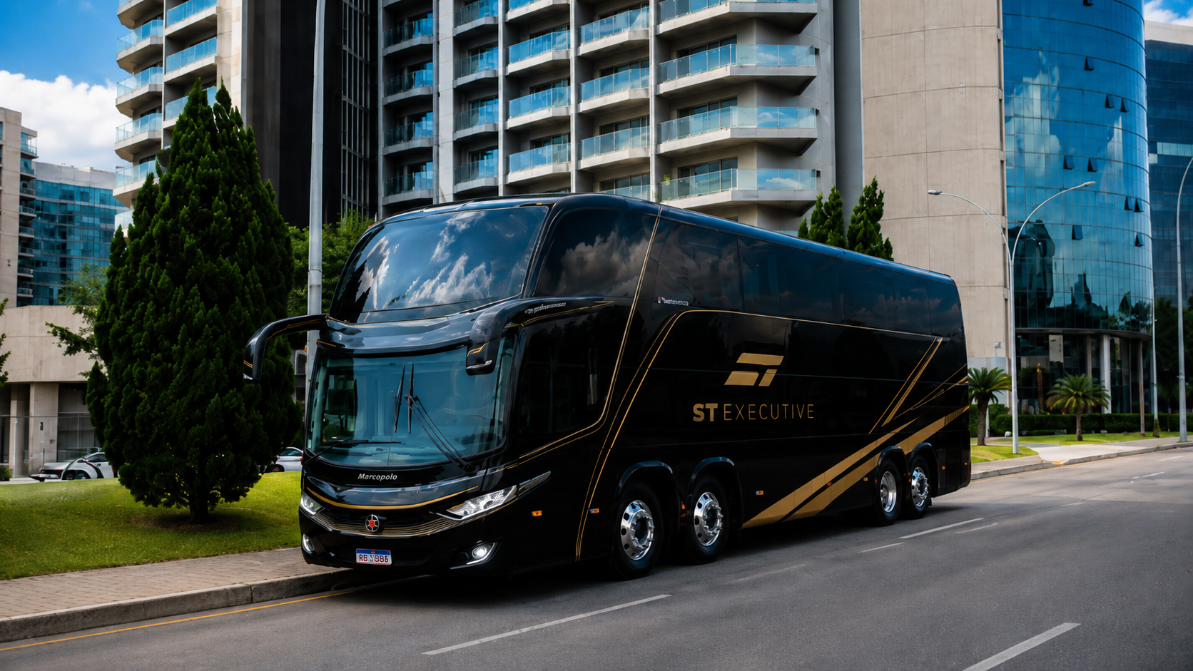 Micro-ônibus executivo em Brasília com motorista — ST Executive